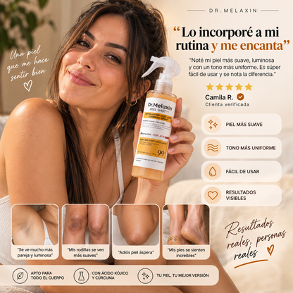 Dr. Melaxin Peel Shot — Cuidado y exfoliación corporal