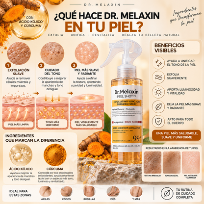 Dr. Melaxin Peel Shot — Cuidado y exfoliación corporal